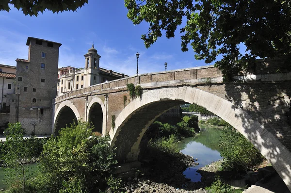 Nejstarší most v Římě — Stock fotografie