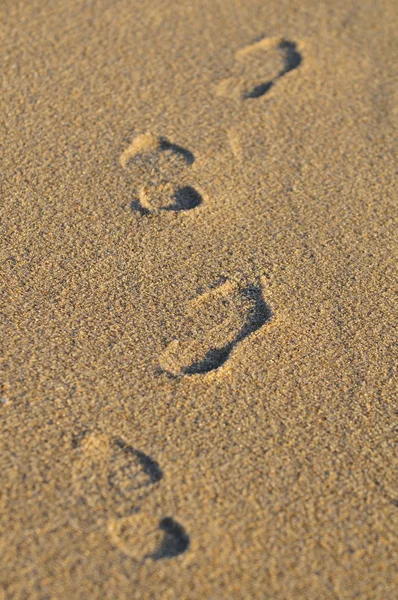 Human footprints — Stock Photo, Image