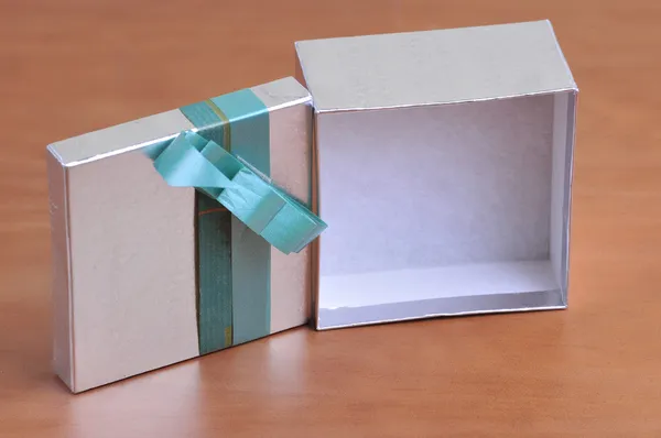 Caja de regalo vacía — Foto de Stock