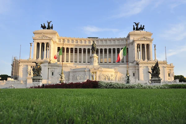 Victorian monument to Vittorio Emanuele II Stock Picture