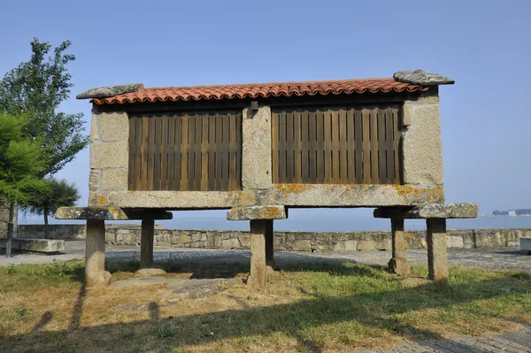 Galician granaries — Stock Photo, Image