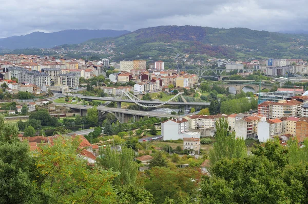 Ourense overzicht — Stockfoto