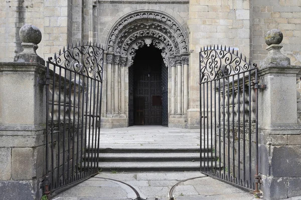 Cathedral portico entrance — Stock Photo, Image