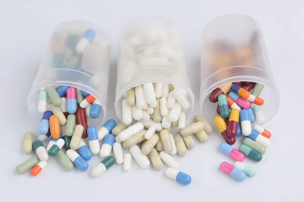 Pills, capsules and tablets — Stock Photo, Image