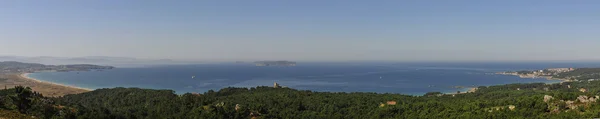 Panoramatický pohled z ria de pontevedra — Stock fotografie