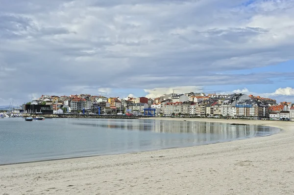 Landscape rural coastal rias baixas — Stock Photo, Image