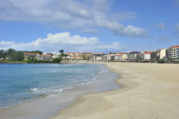 Paesaggio rias costiere rurali baixas — Foto Stock