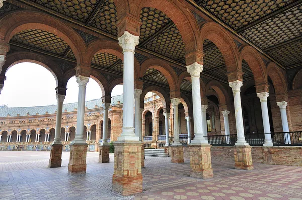 Praça Espanha em Sevilha — Fotografia de Stock