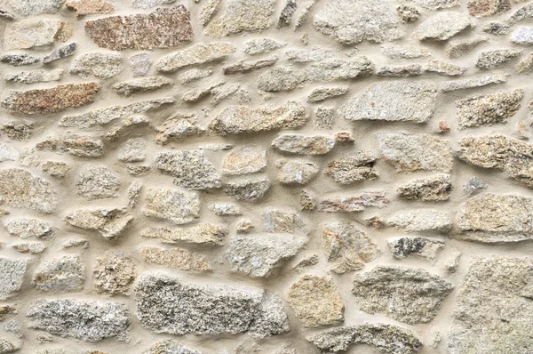 Old granite wall restored — Stock Photo, Image