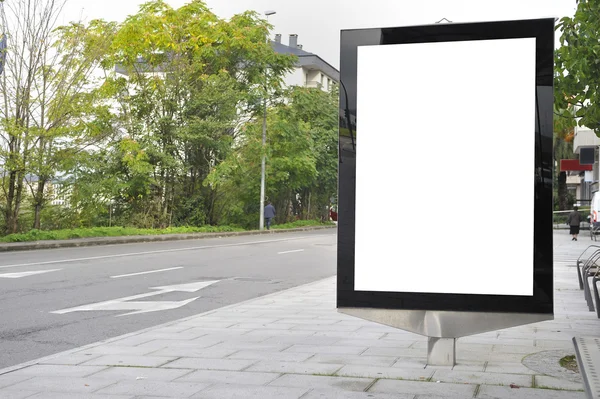 Billboard en blanco — Foto de Stock