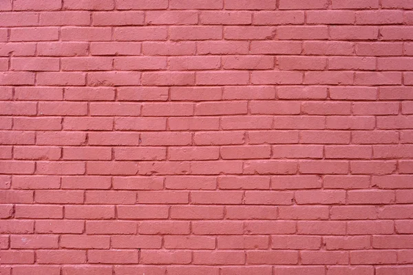 Pared de ladrillos rosados —  Fotos de Stock