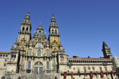Cathedral of Santiago de Compostela clipart
