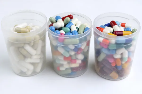 Pills, capsules and tablets — Stock Photo, Image