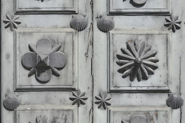 Porta de madeira — Fotografia de Stock