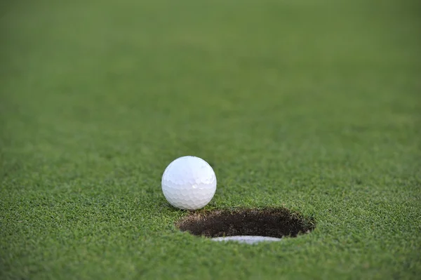 Buraco de golfe — Fotografia de Stock