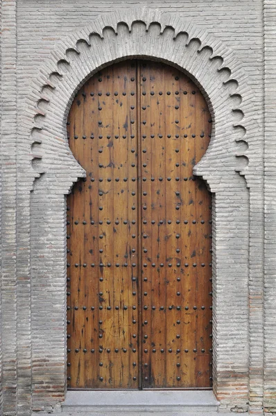 Porta árabe velha — Fotografia de Stock