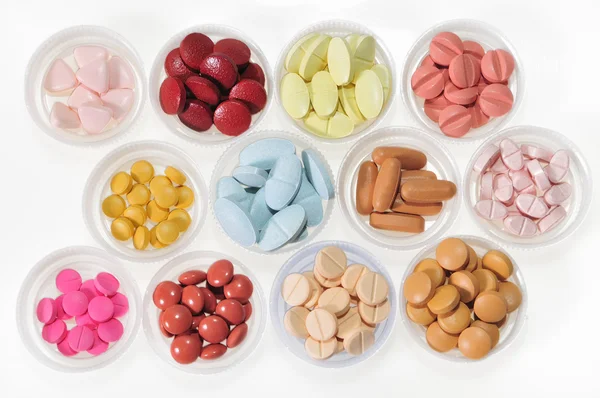 Pills, capsules and tablets — Stock Photo, Image