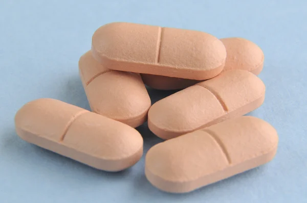 Kahverengi tabletler — Stok fotoğraf
