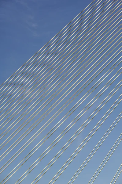 Weiße Kabel am Strand — Stockfoto