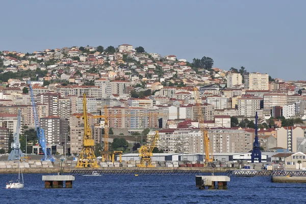 The largest city in Galicia — Stock Photo, Image