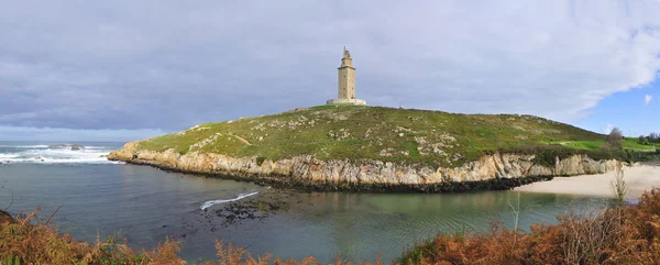 Panoramic view of the Tower of Hercules — Stock Photo, Image