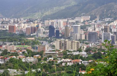 Caracas city view clipart