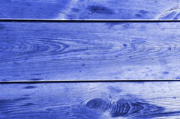 Texture blue old wooden pine surface — Stock Photo, Image