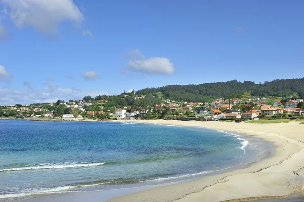 Landschap landelijke kustgebieden rias baixas — Stockfoto