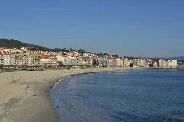 Landschap landelijke kustgebieden rias baixas — Stockfoto