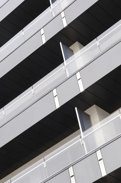 Exterior detail of modern architecture — Stock Photo, Image