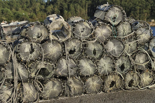 Grupper av traditionella fällor — Stockfoto