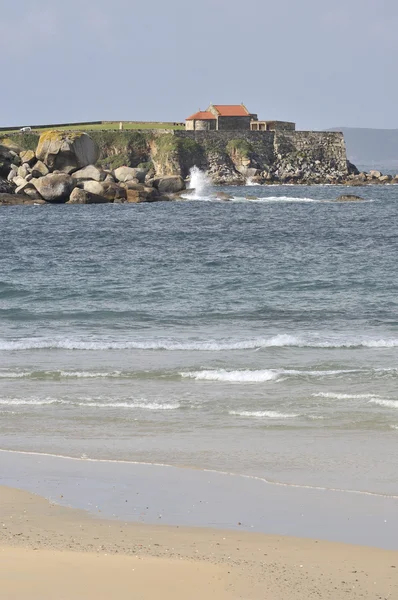 Landschaft ländliche Küstenrias baixas — Stockfoto