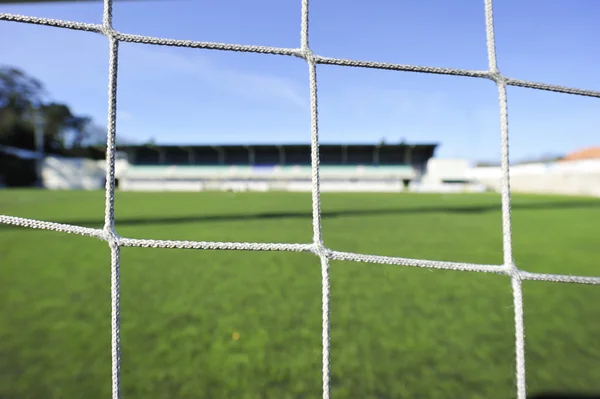 Objetivo do futebol — Fotografia de Stock