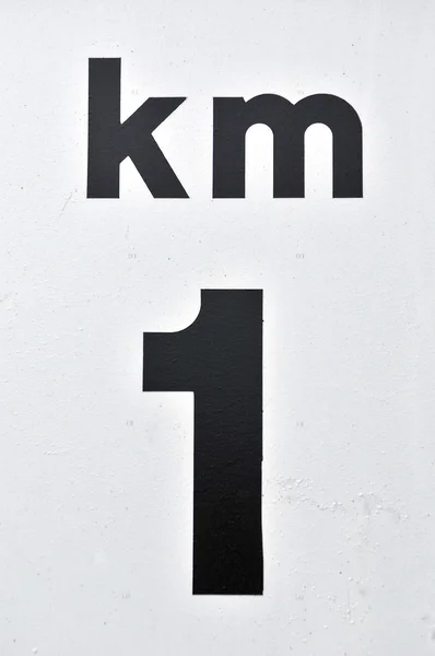 Signalisation kilométrique — Photo