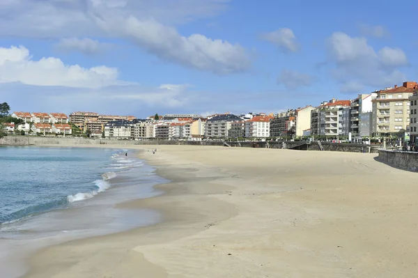 Landscape rural coastal rias baixas — Stock Photo, Image