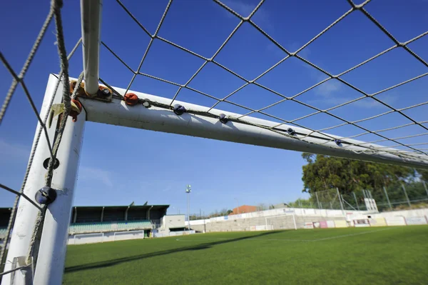 Objetivo do futebol — Fotografia de Stock