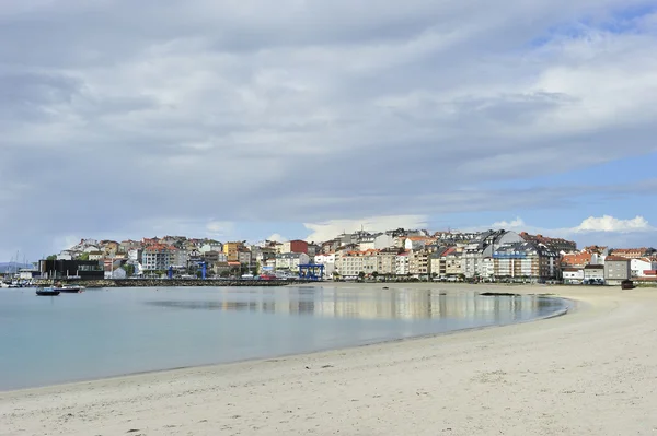 Landscape rural coastal rias baixas — Stock Photo, Image