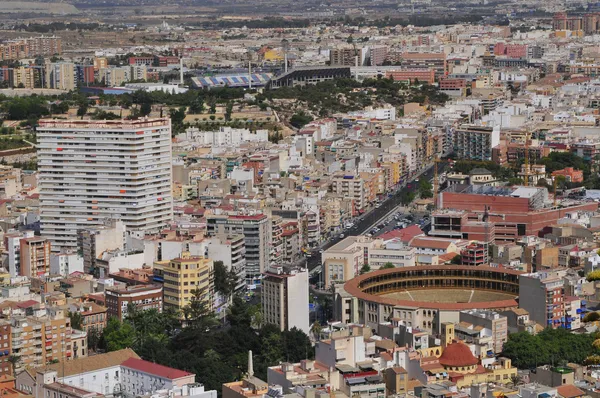 Vue aérienne de la ville Image En Vente