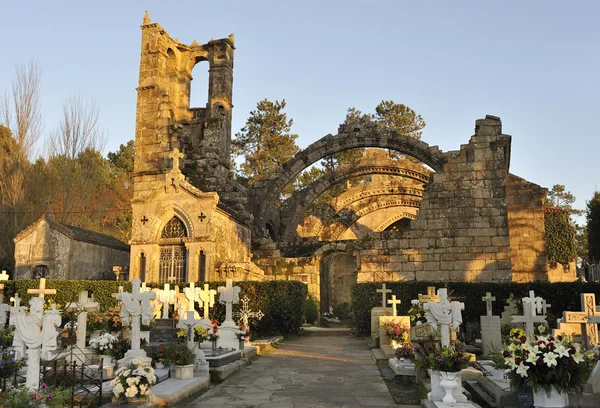 Monumentaler Friedhof von Cambados — Stockfoto
