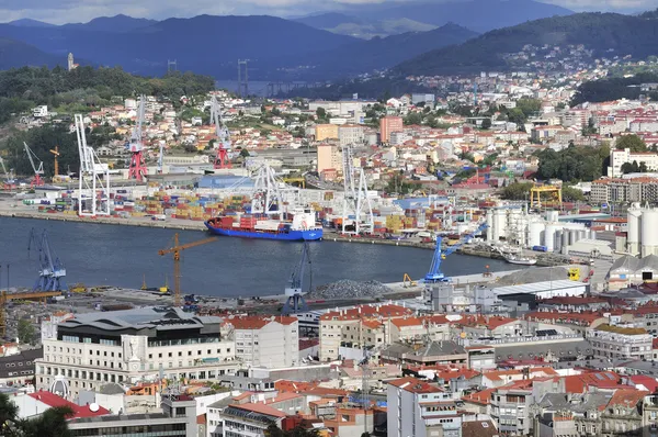 Vigo genel bakış — Stok fotoğraf