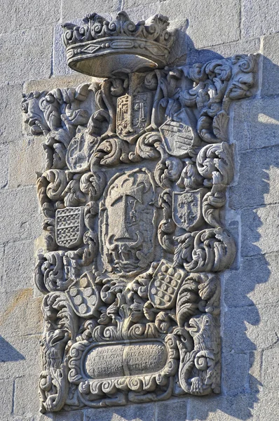 Coat of arms in granite — Stock Photo, Image