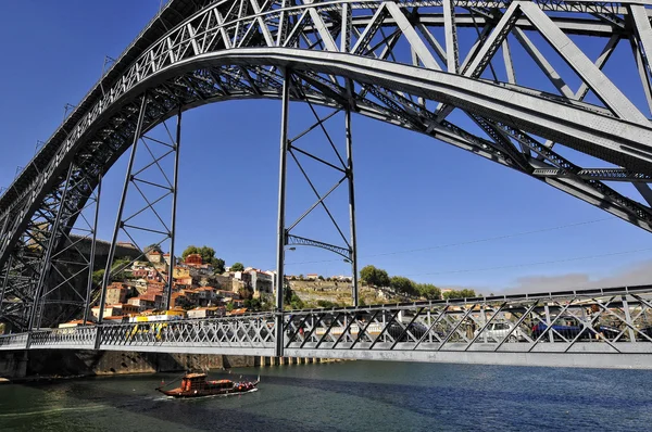 Pohled na město Porto — Stock fotografie