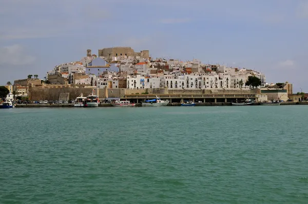 Peniscola stadsutsikt — Stockfoto