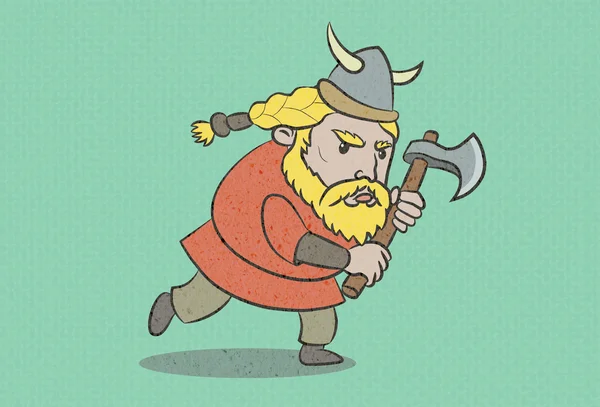 Vikingo — Vector de stock