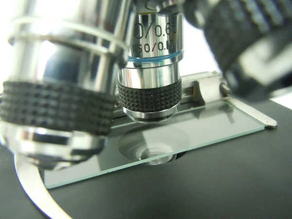 Makro mikroskop cíl — Stock fotografie