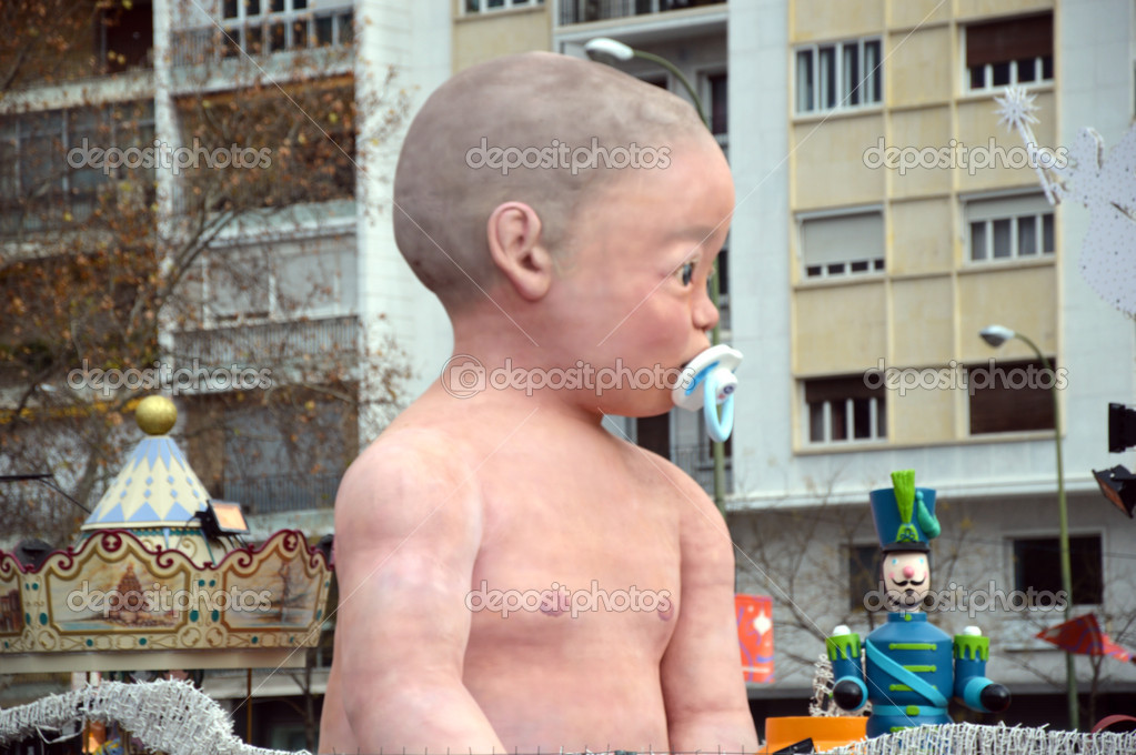 giant baby doll