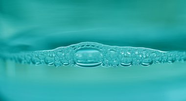 Water bubbles cosmetics clipart