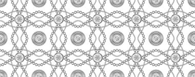 Antika desenli oryantal kart ve örtülü arka plan