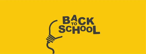 Back School Sign Green Background — Photo