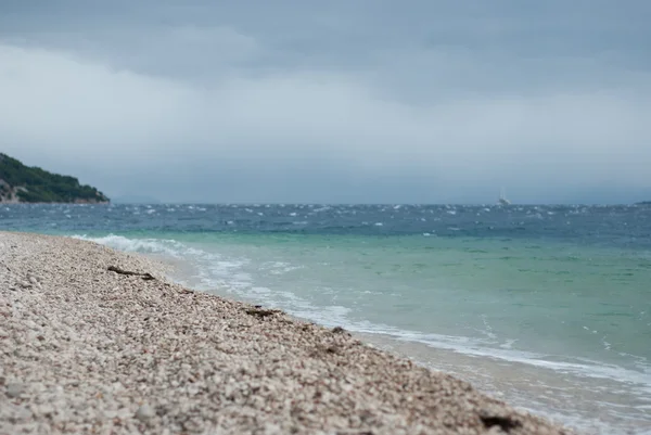 Stürmisches Meerwasser — Stockfoto